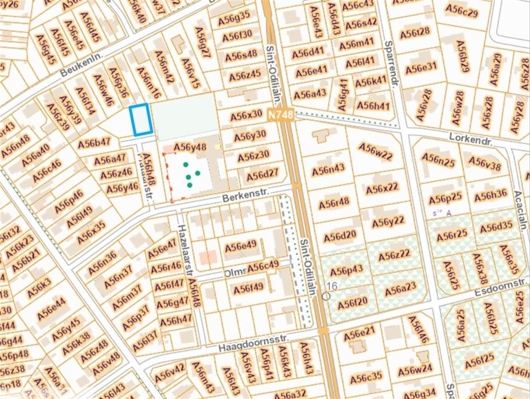 Bouwgrond voor halfopen bebouwing