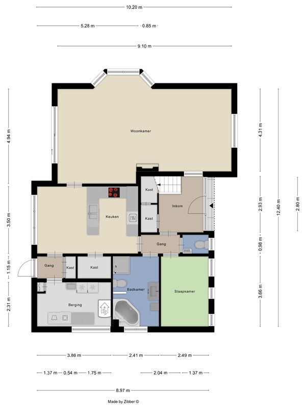 Exclusieve villa, extra garage en zonnige tuin op 1.100 m²