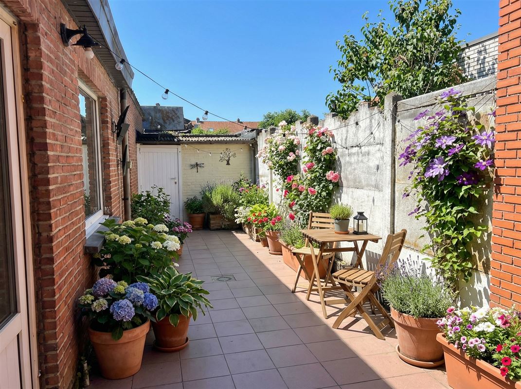 gezinswoning met 3 slaapkamers en tuin