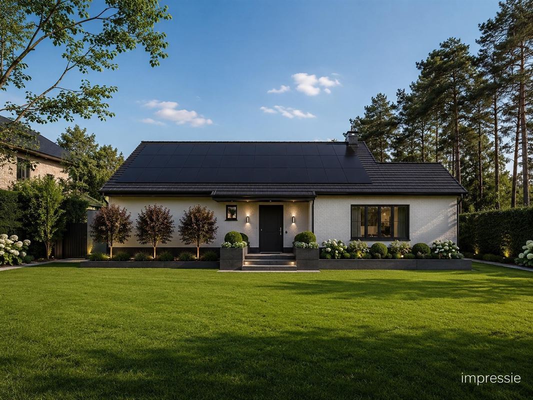 Ruime villa met zuidgerichte tuin en maximale privacy
