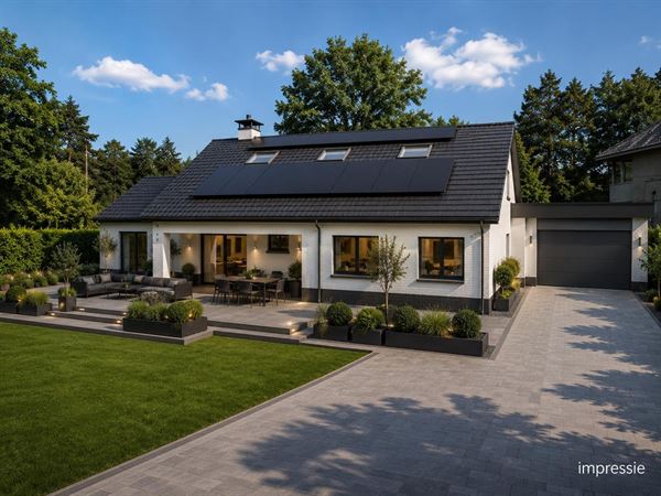 Ruime villa met zuidgerichte tuin en maximale privacy