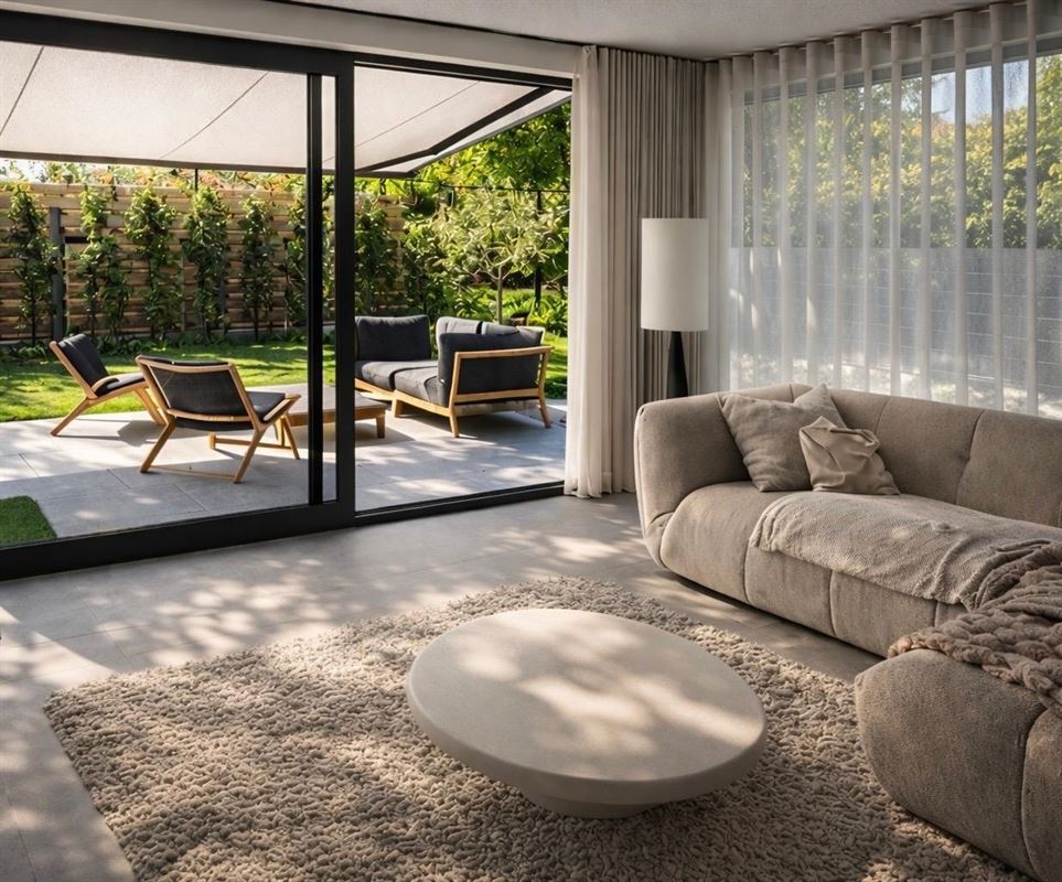 Gelijkvloers wonen met villa-allure en volledige privacy