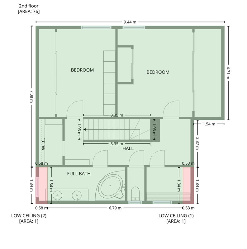 Vrijstaande woning op 763 m² met veranda en zonnige tuin