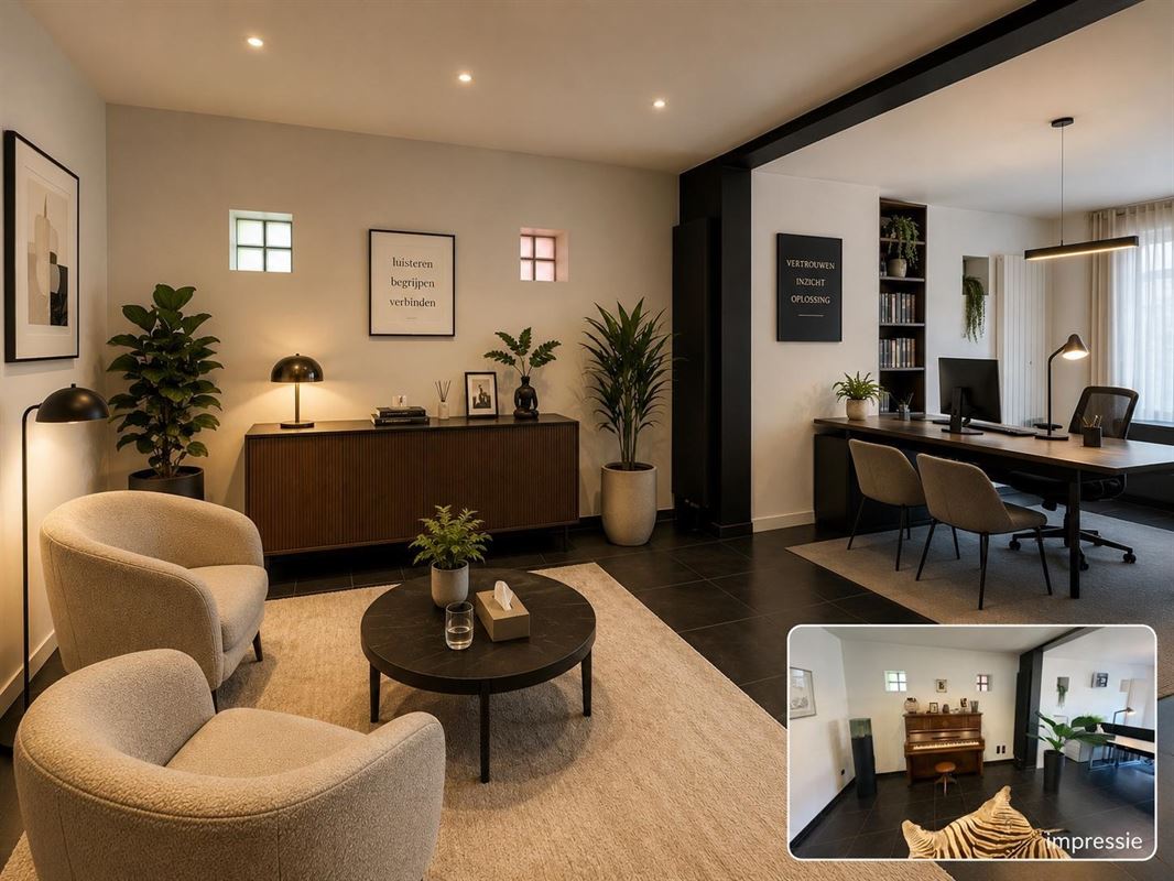 Vrijstaande woning met ruimte voor vrij beroep in Kasterlee op 385 m²