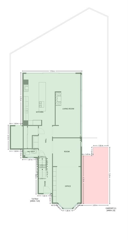 Vrijstaande woning met ruimte voor vrij beroep