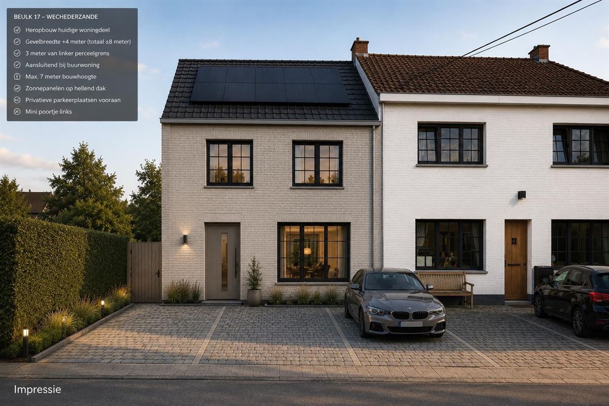 Eigendom met herontwikkelingspotentieel en diepe tuin