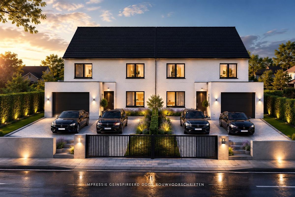 Bouwgrond van 513 m² voor halfopen woning met ruime tuin