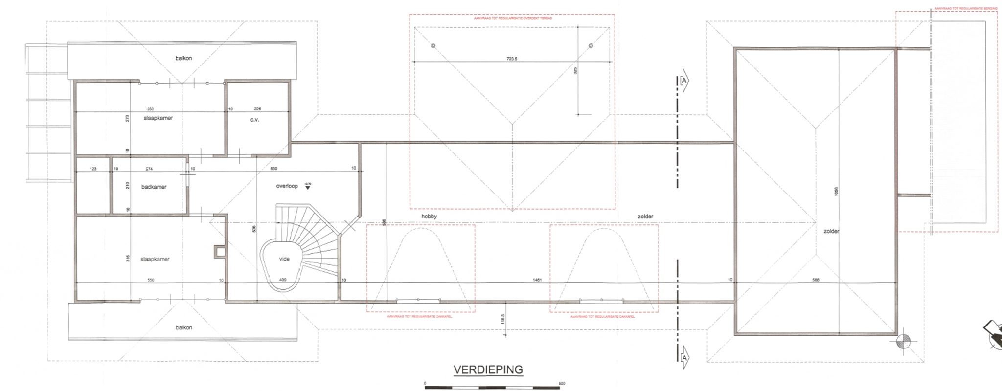 Knappe duo-villa op 8.843 m² in villawijk aan NL-grens.