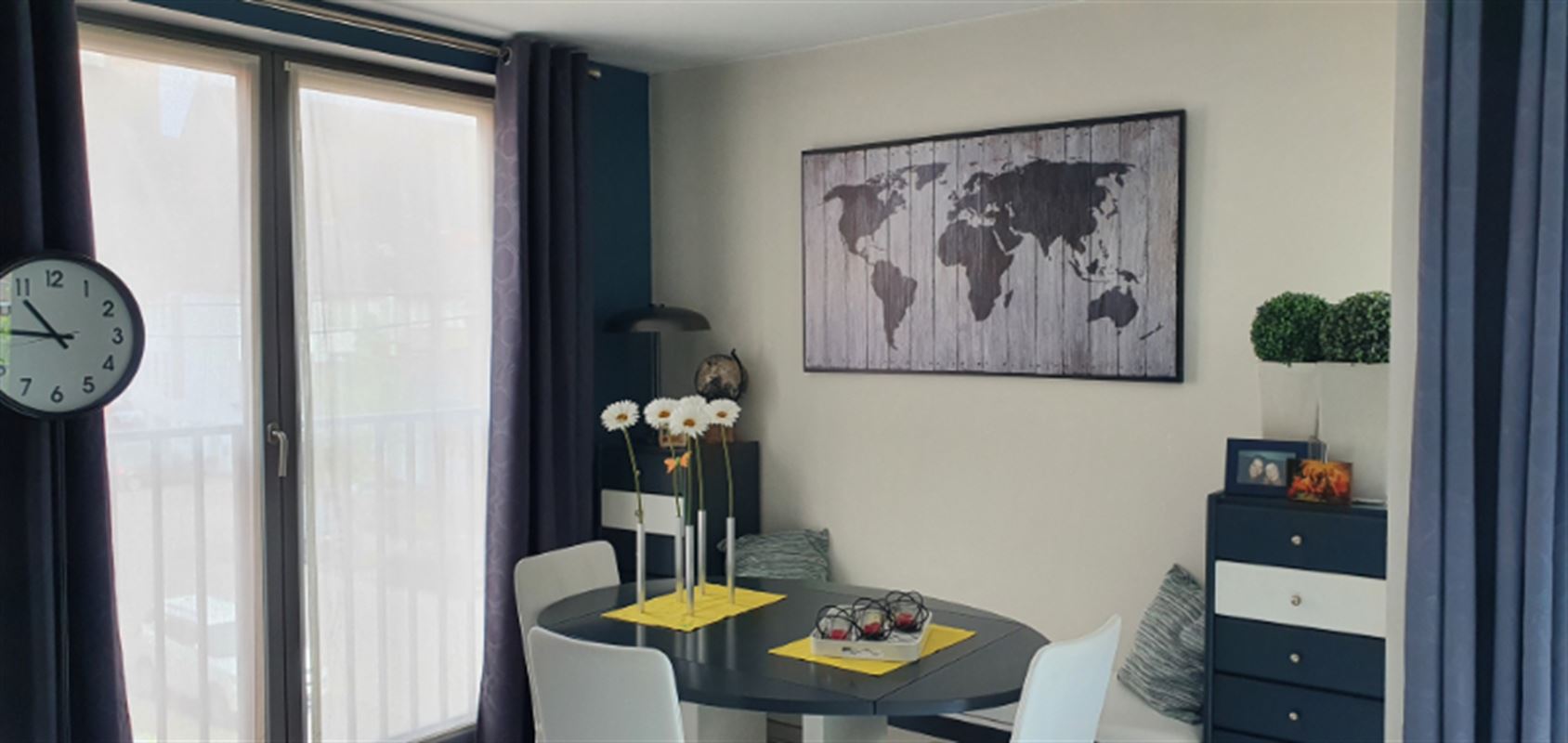 Modern appartement met terras