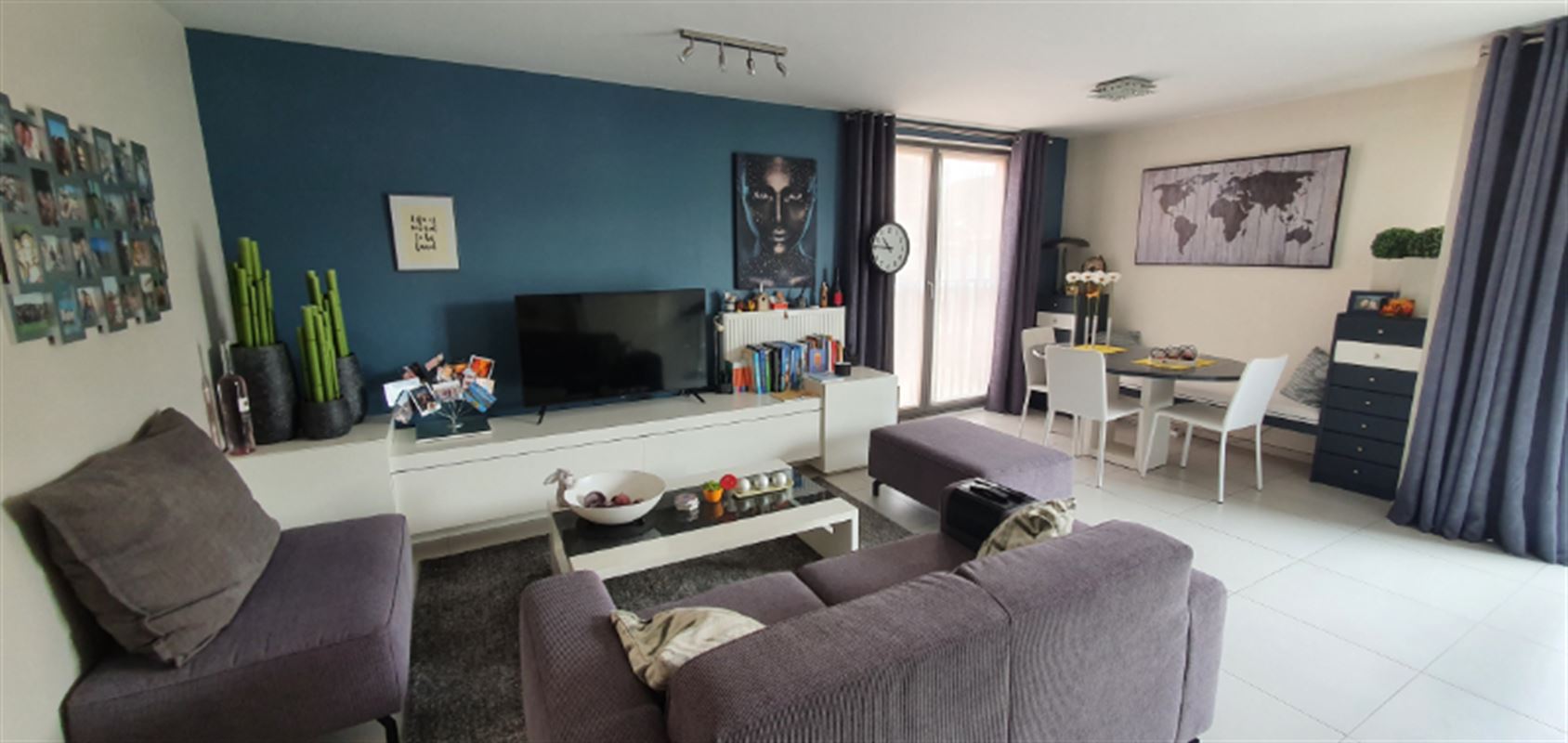 Modern appartement met terras