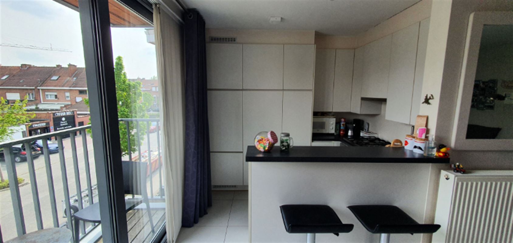 Modern appartement met terras