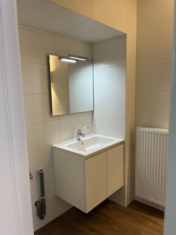 Vernieuwd modern appartement met terras en garage