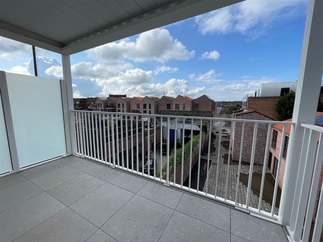 Nieuwbouw appartement met groot terras