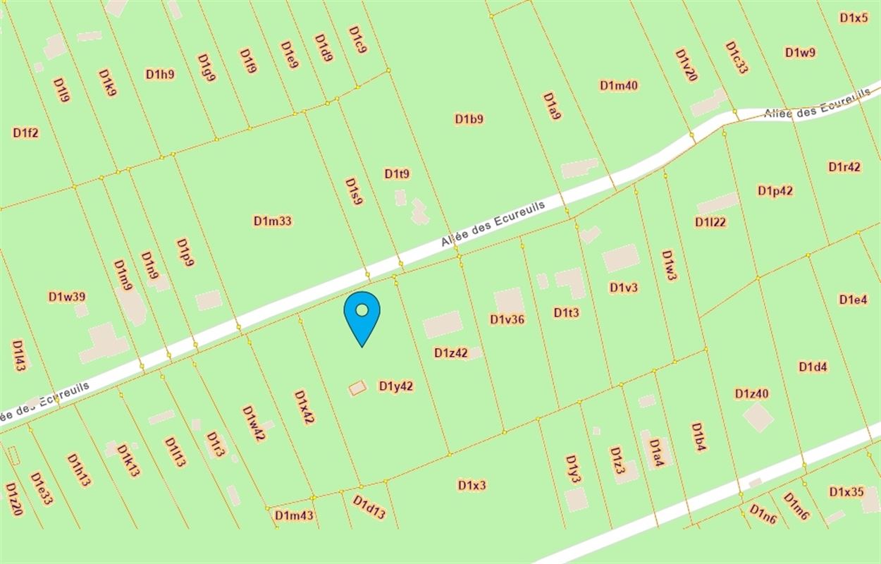 Magnifique terrain disposant d'une façade de 45 mètres !