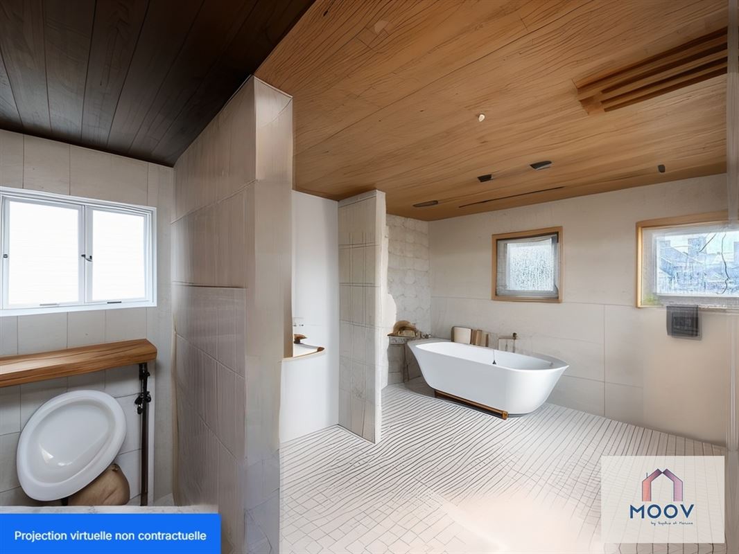 Maison 3 façades 3 chambres avec jardin et parking! A rénover !