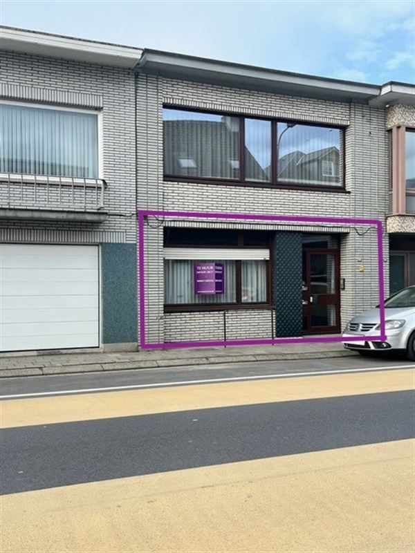 Gelijkvloers appartement met 1 slaapkamer en mooie tuin