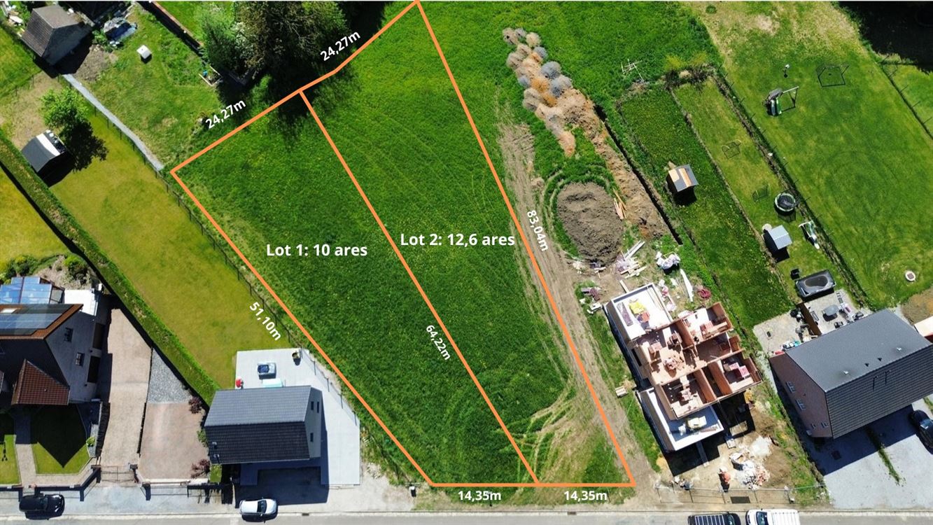 Superbe Terrain de 12,6 ares