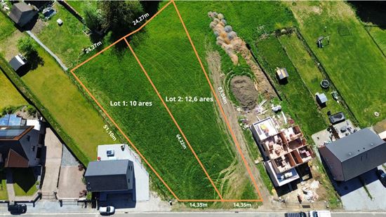 Superbe Terrain de 12,6 ares