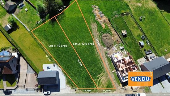 Superbe Terrain de 10 ares