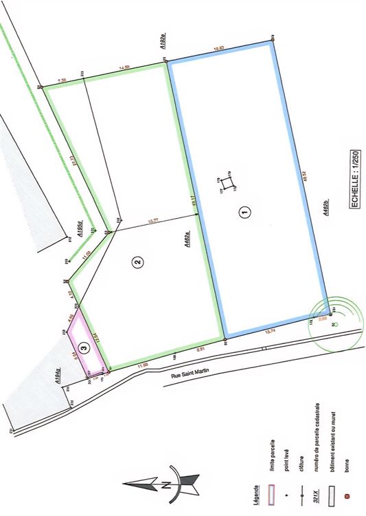 MAGNIFIQUE TERRAIN A BÂTIR - 20 M DE FACADE