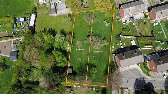 Superbe terrain à bâtir de 7 ARES et 60 CENTIARES