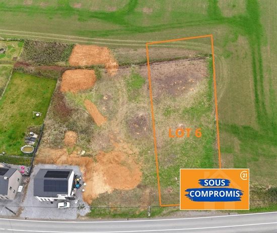 Terrain à bâtir 1473 m² – Biesme LOT 6