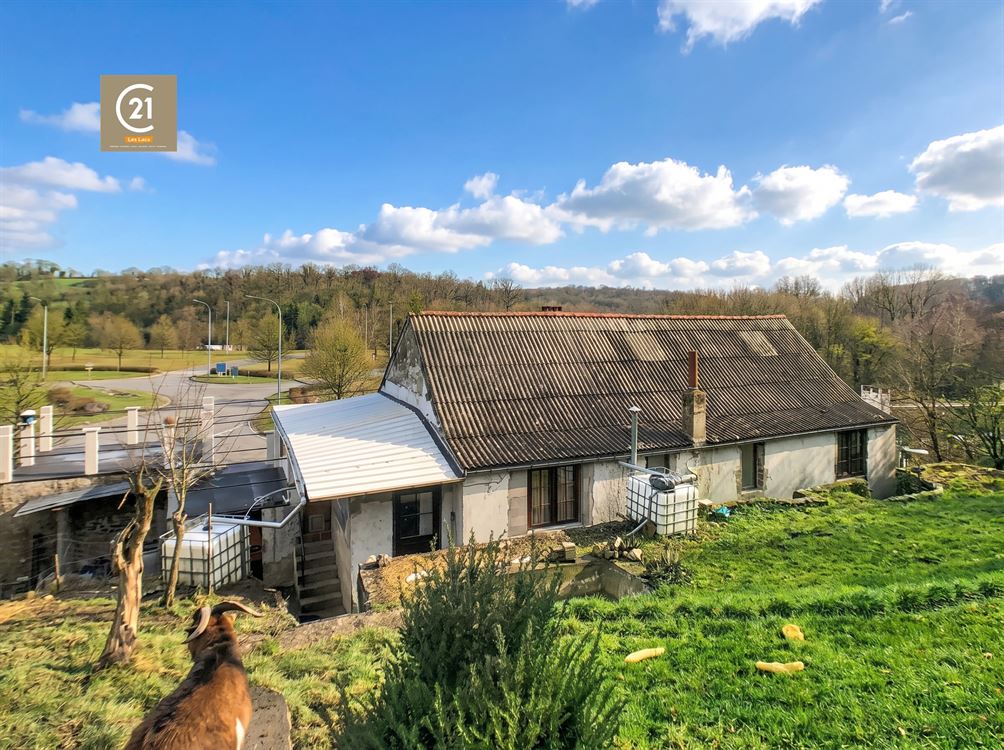 MAISON 3 FACADES A RENOVER AVEC JARDIN ET GARAGE