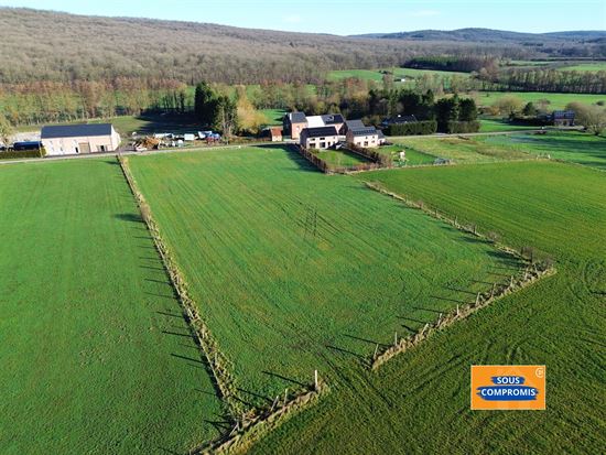SUPERBE TERRAIN À BÂTIR AVEC PÂTURE - PLEIN SUD