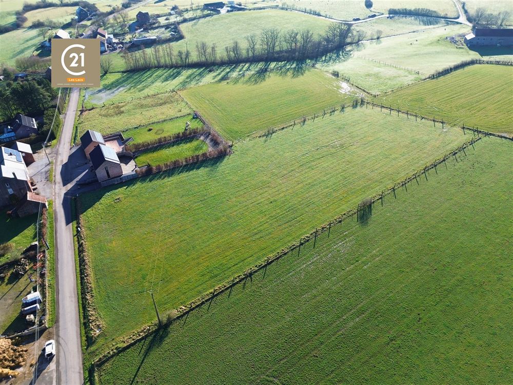 SUPERBE TERRAIN À BÂTIR AVEC PÂTURE - PLEIN SUD