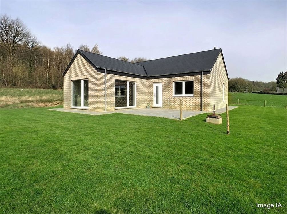 Villa passive – Plain-pied – Gros œuvre fermé – 32 ares