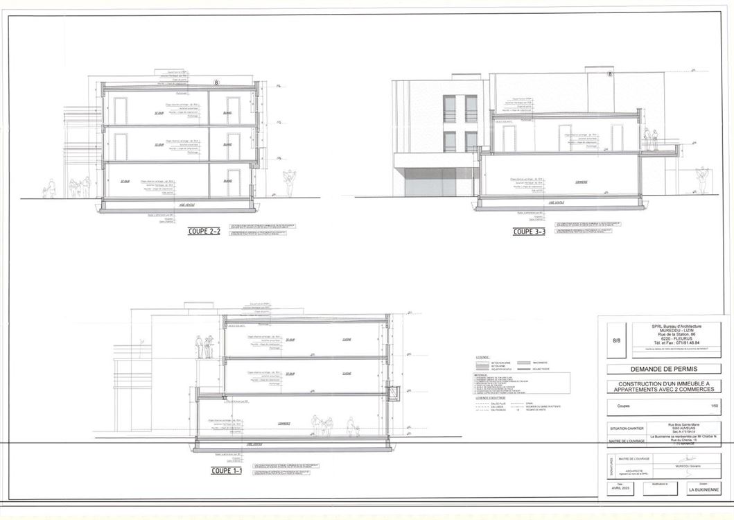 Terrain à bâtir avec Projets et Permis