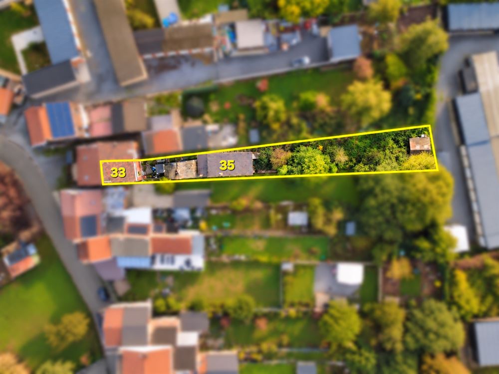 LOT DE 2 MAISONS AVEC GRAND JARDIN