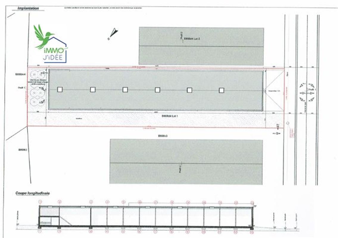 1 Box récent à louer sur le zoning de Weyler