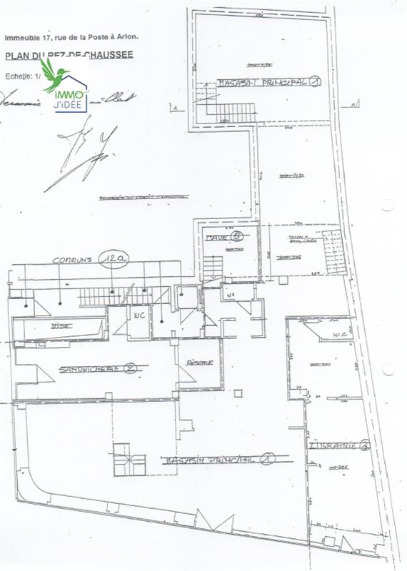 Commerce - Rez-de-chausée