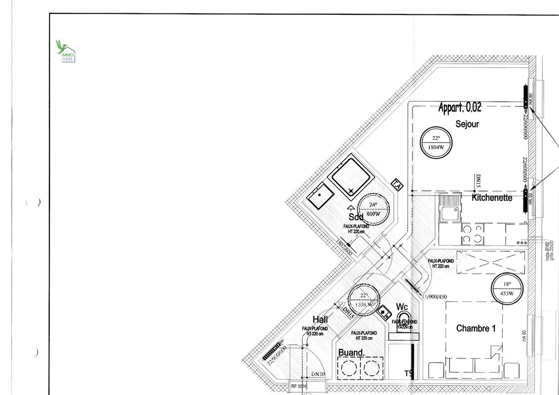 Appartement RDC à louer