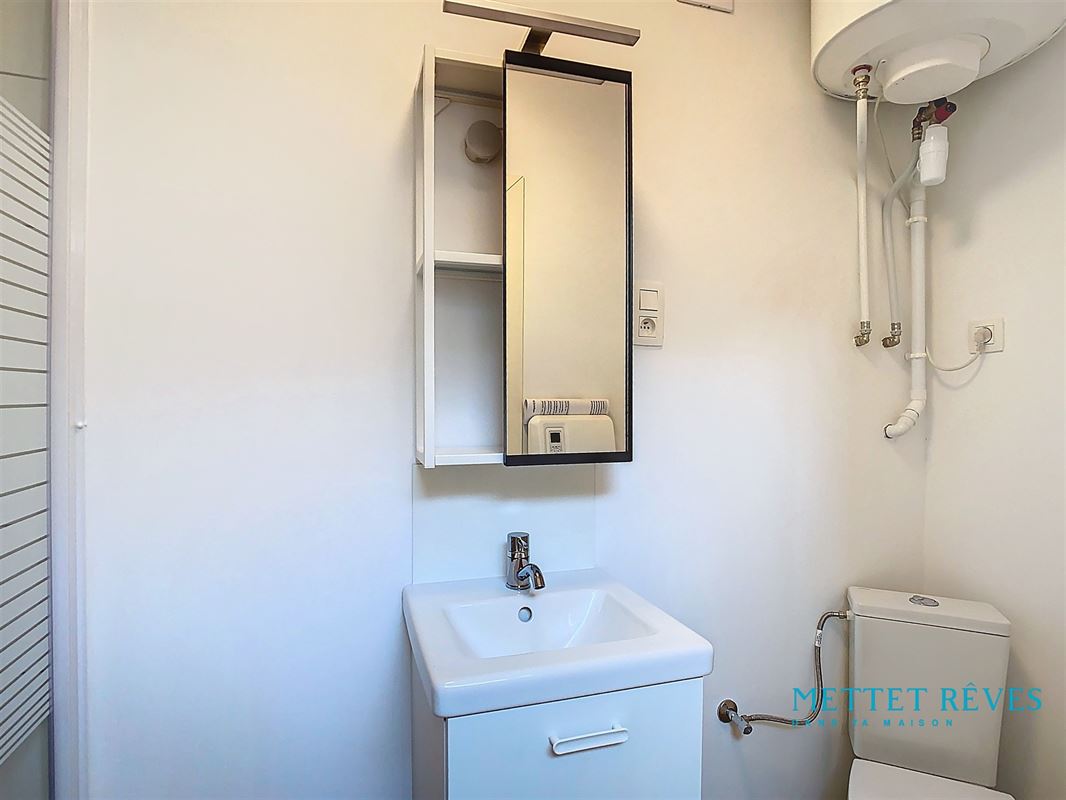 Studio neuf d'une chambre et une salle de douche privée