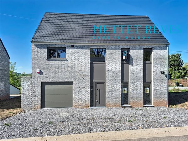 Biesme Villa neuve de 4 chambres en Peb A+.