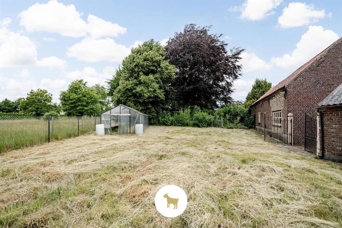 Ruime DORPSWONING met SCHUUR, BIJGEBOUW, BINNENKOER, TUIN & 4 (tot 5) SLAAPKAMERS, op een PERCEEL grond van ca. 920m²