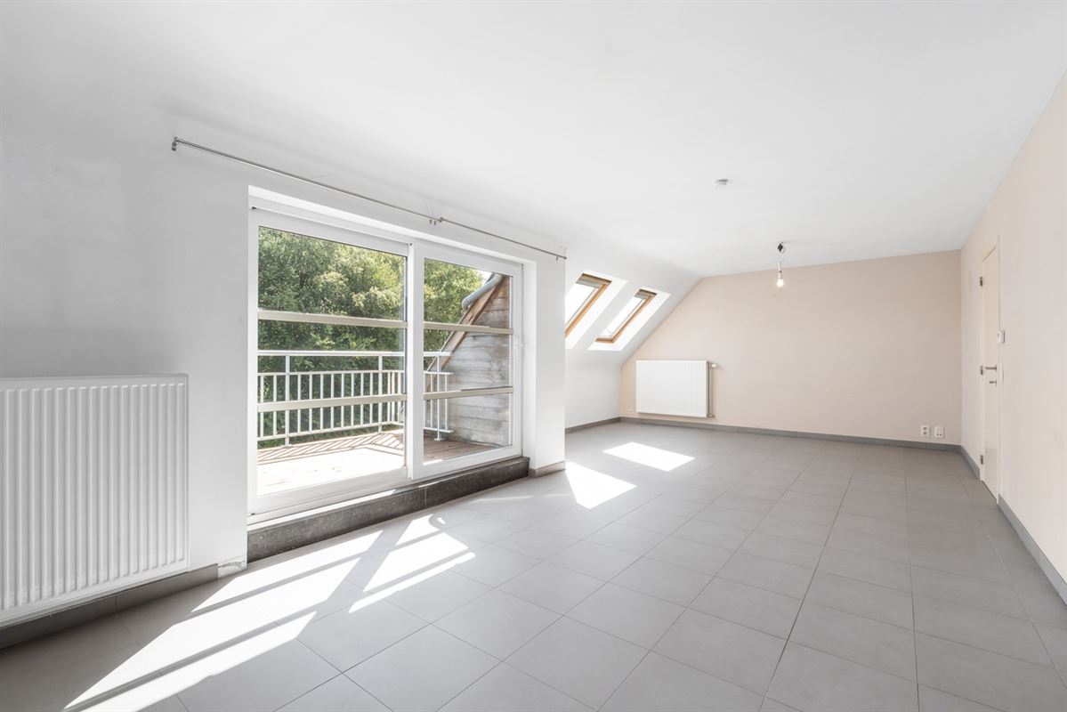 Mooi DORPS-APPARTEMENT met 2 slaapkamers, terras & zolder