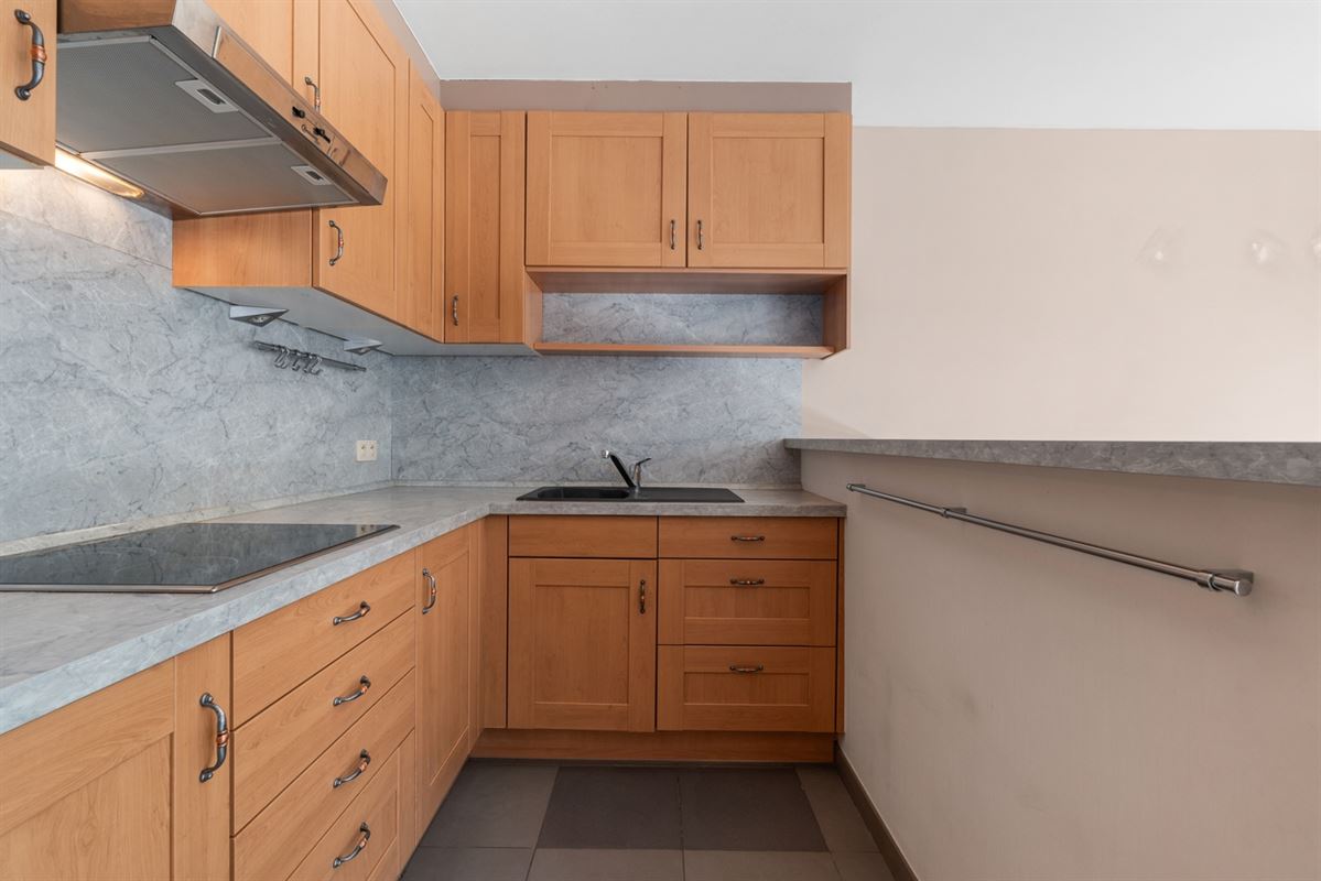 Mooi DORPS-APPARTEMENT met 2 slaapkamers, terras & zolder
