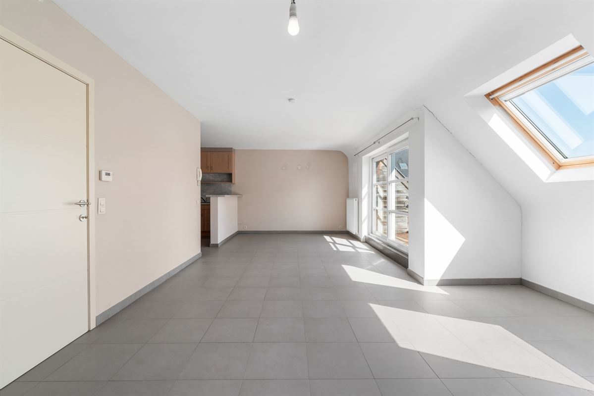 Mooi DORPS-APPARTEMENT met 2 slaapkamers, terras & zolder