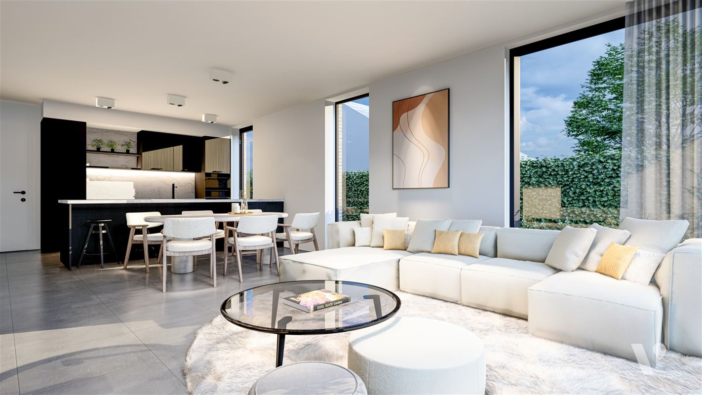 Luxe gelijkvloers nieuwbouwappartement met privétuin