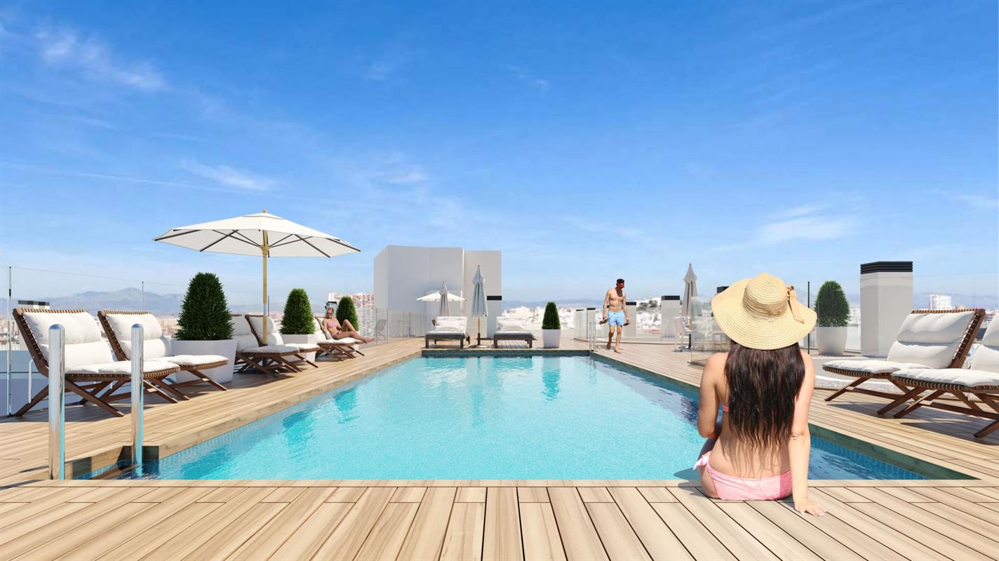 Foto 1 : Appartement met solarium te 03001 Alicante (Spanje) - Prijs € 258.000