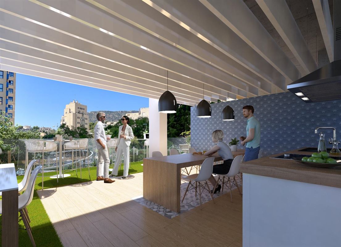 Image 2 : Apartment with terrace IN 03710 Calpe (Spain) - Price 314.000 €