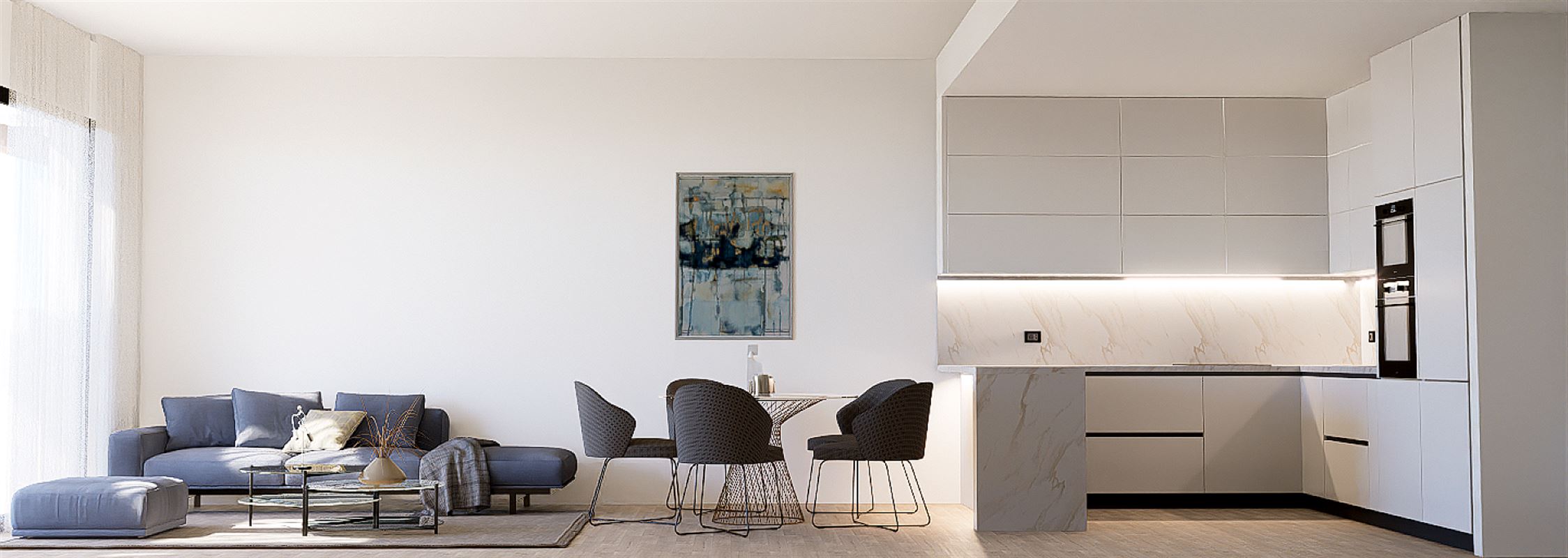 Image 2 : Apartment with garden IN 03509 Finestrat (Spain) - Price 439.900 €