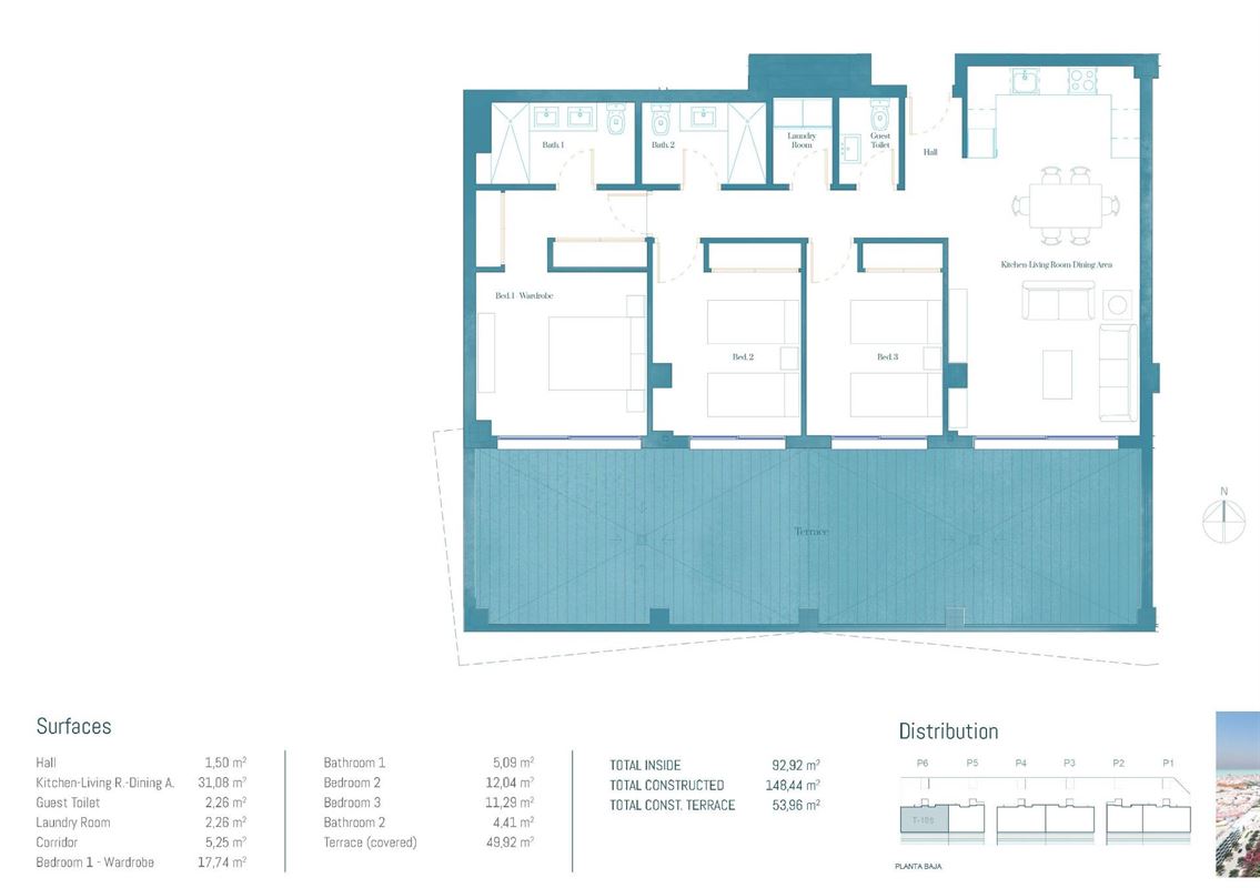Foto 8 : Appartement met tuin te 29650 Mijas (Spanje) - Prijs € 466.500