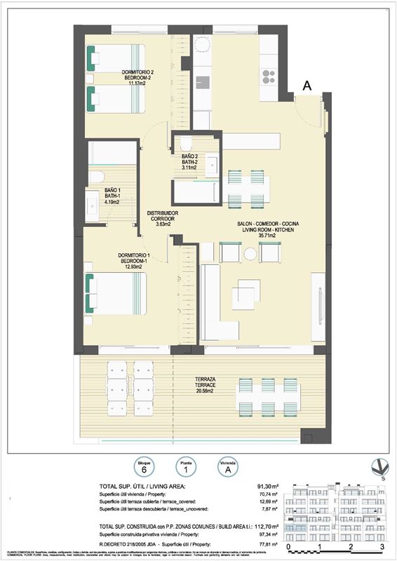 Foto 18 : Appartement met terras te 29690 Casares (Spanje) - Prijs € 380.000