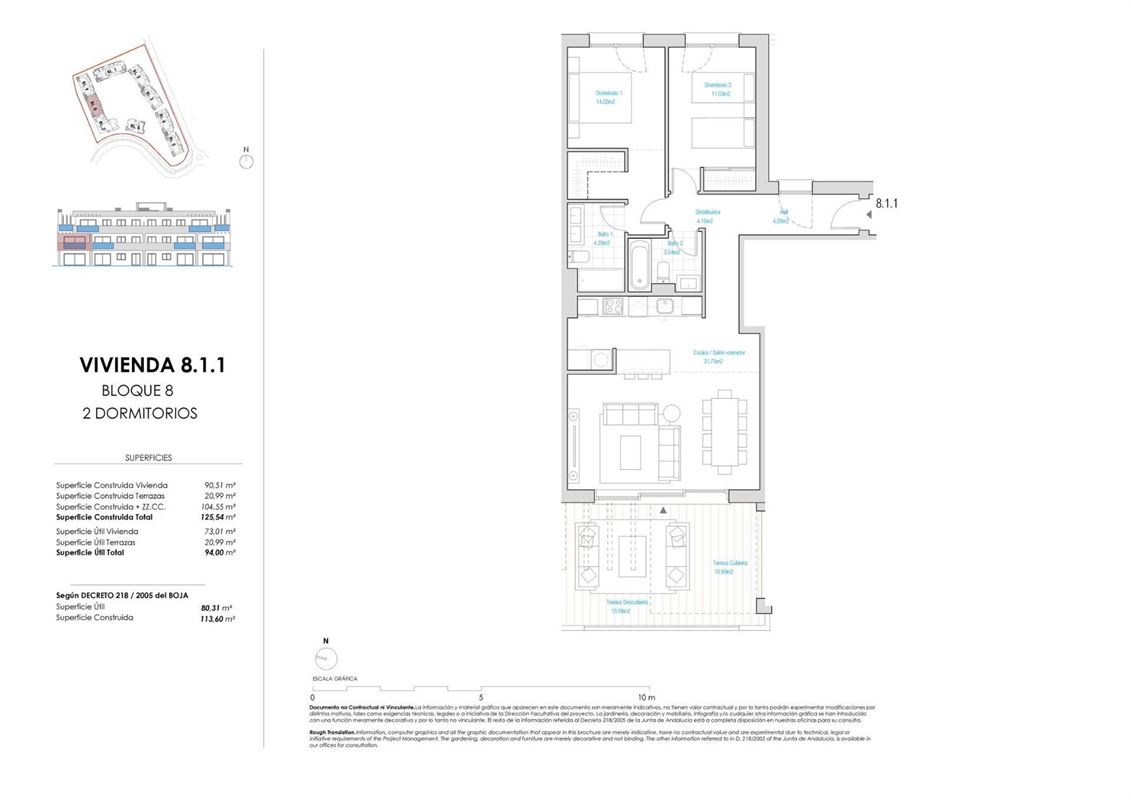 Foto 14 : Appartement met terras te 29690 Casares (Spanje) - Prijs € 455.000