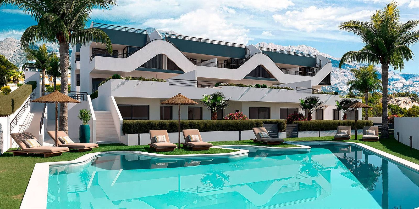 Foto 5 : Appartement met terras te 03580 Alfaz Del Pi (Spanje) - Prijs € 287.000