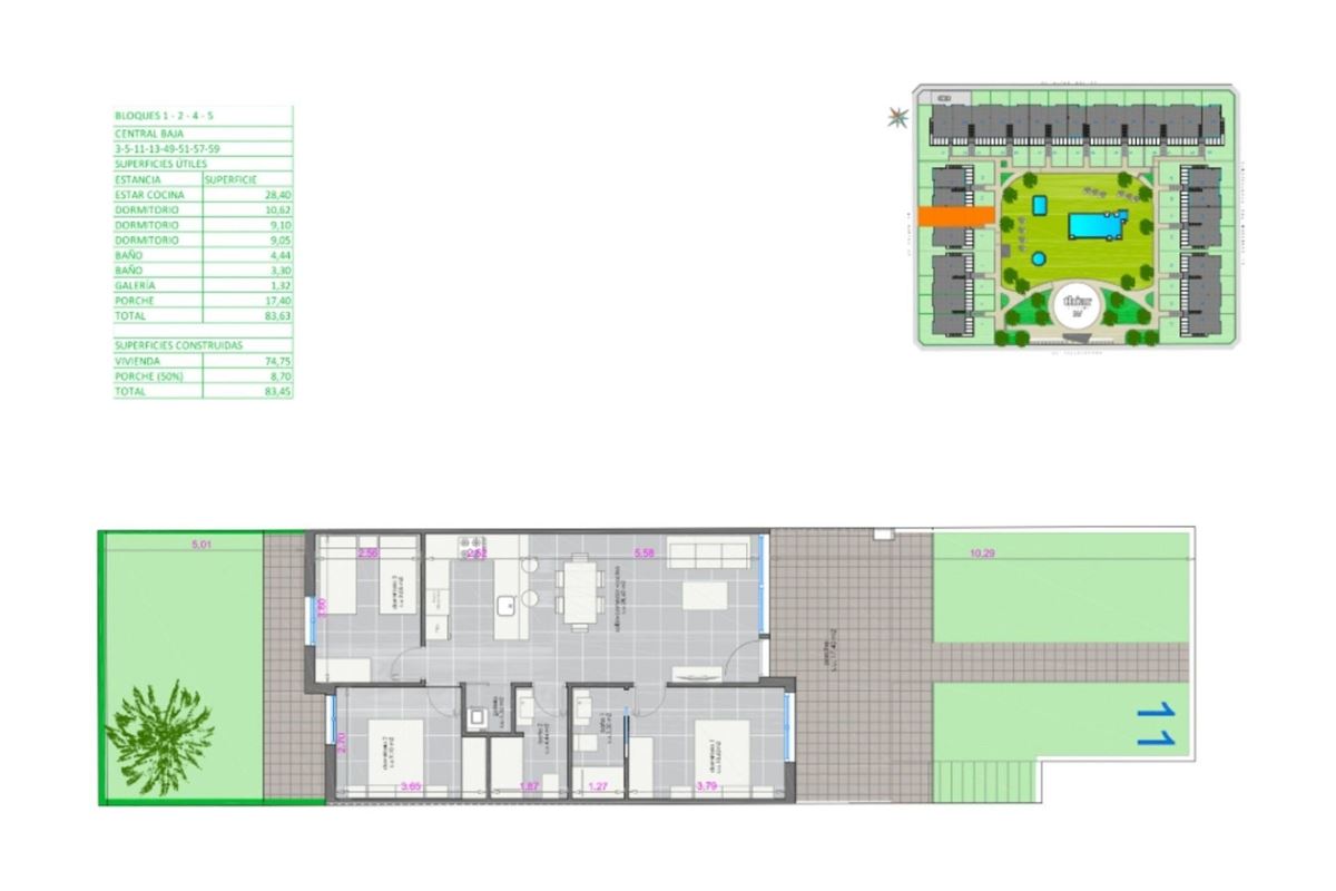 Foto 20 :  te 03190 Pilar de la Horadada (Spanje) - Prijs &euro; 369.500